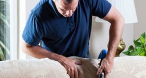 Правильная химчистка диванов