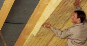 Применение минеральной ваты.