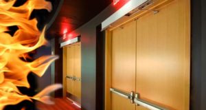 Места установки противопожарных ворот