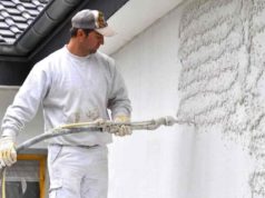 Машинная штукатурка – особенности и преимущества