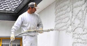 Машинная штукатурка – особенности и преимущества