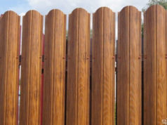 Калькулятор забора из металлического штакетчика