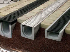 Типы водоотводных лотков и их различия