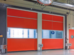 Где используют скоростные ворота и их преимущества