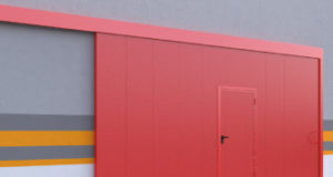 Противопожарные ворота с калиткой: преимущества