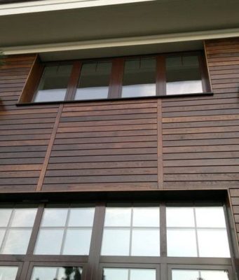 Фасадная доска из ДПК: особенности использования