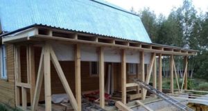 Порядок строительства веранды