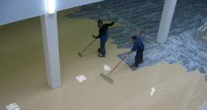 Полимерный пол: преимущества и особенности