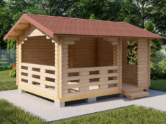 Преимущества беседок из дерева