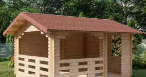 Преимущества беседок из дерева