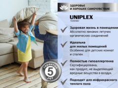 Правила монтажа подложки рулоном Uniplex Termo