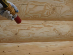 Особенности шлифовки срубов