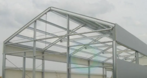 Ангары и склады из сэндвич-панелей