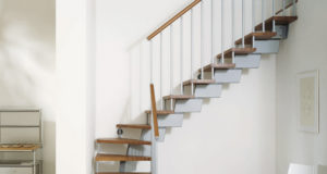 Типы конструкций металлических лестниц для дома