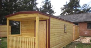 Готовые перевозные бани