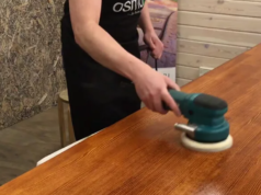 Необходимость шлифовать дерево для дальнейшей пропитки маслом материала