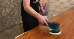 Необходимость шлифовать дерево для дальнейшей пропитки маслом материала