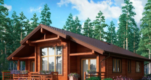 Дом из клееного бруса: особенности и преимущества