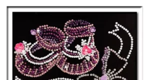 Пайетки для вышивки изделий, используемых в интерьере