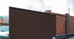 Откатные ворота: особенности и преимущества