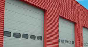 Промышленные секционные ворота