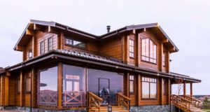 Дома из клееного бруса: особенности и преимущества