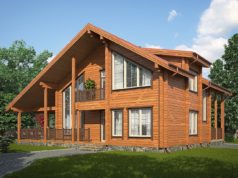Преимущества строительства дома из клееного бруса