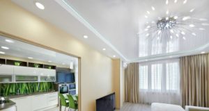 Преимущества натяжных потолков