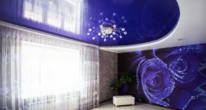 Виды, установка и ремонт натяжных потолков