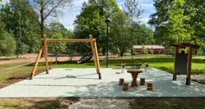 В г.о Фрязино благоустраивают лесопарк