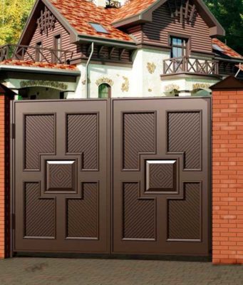 Как выбрать ворота для дома?