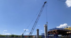 Движение на путепроводе на 24 километре Ленинградского шоссе запустят в 2024 году