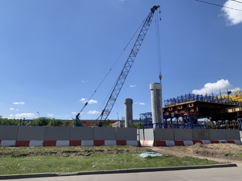 Движение на путепроводе на 24 километре Ленинградского шоссе запустят в 2024 году