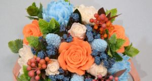 Мыльные букеты ручной работы с французской отдушкой