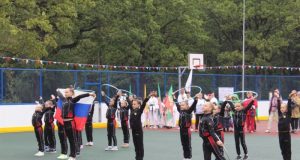 Строительство спортивной зоны завершилось в парке «Дубки»