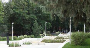 Завершены работы по благоустройству территории «Таблетки» в Пущино