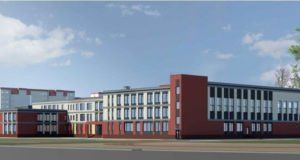 На строительной площадке школы в «Английской миле» заложили памятную капсулу