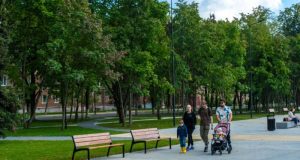 Завершены работы по благоустройству бульвара Маяковского в Жуковском