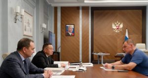 Министр строительства и ЖКХ РФ провел рабочую встречу с Главой Республики Марий Эл