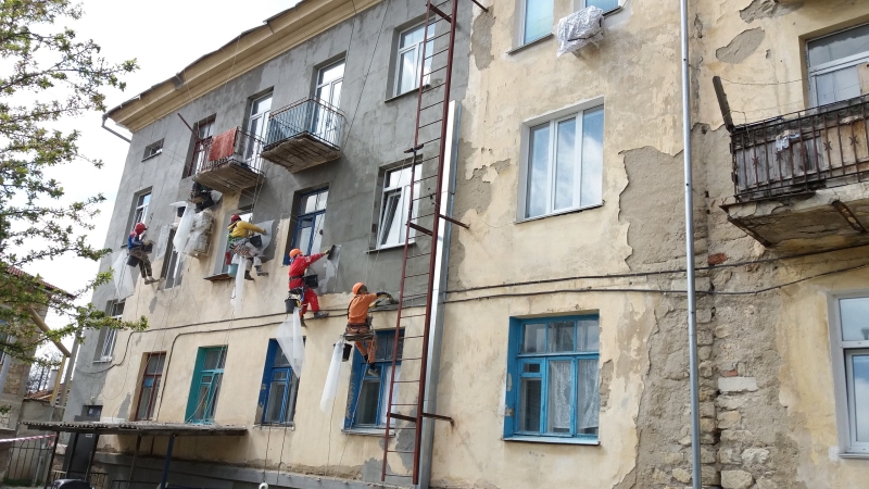 Ремонт фасадов – дело тёмное...