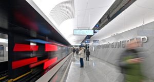 Готовы основные конструкции пересадки между станцией «Кленовый бульвар» БКЛ и Бирюлёвской линии