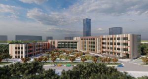 Начаты работы по отделке учебного корпуса в районе Куркино