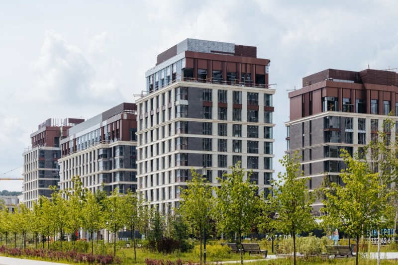 Донстрой завершил монтаж фасадов в третьем квартале «Острова»