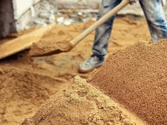 Строительный песок