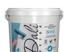 Грунтовки и краски под декоративные покрытия