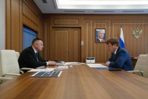 Министр встретился с главой НОСТРОЙ