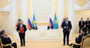 Россия и Казахстан подписали меморандум о сотрудничестве в сферах строительства и ЖКХ