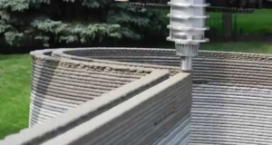 В вузе Томска установили 3D-принтер для печати домов