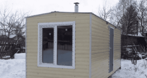 Особенности аренды утепленных бытовок зимой