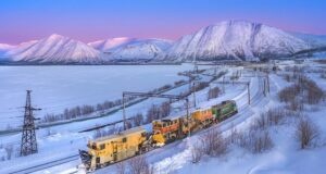 Под приятный стук колёс и в Арктике